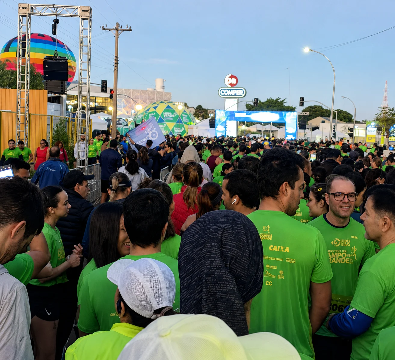 A corrida também escolhe a gente