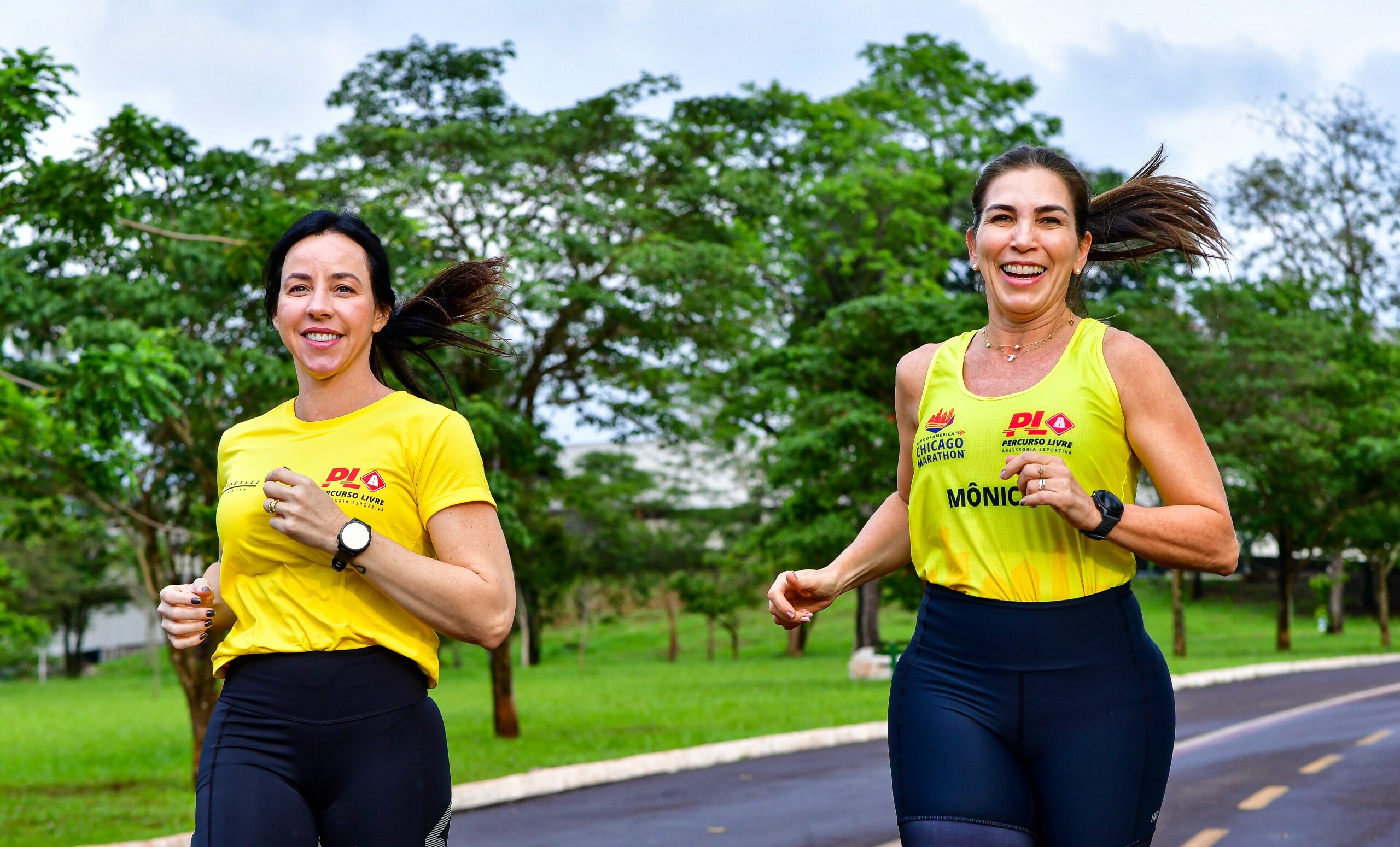 Na corrida, Mônica é só Mônica